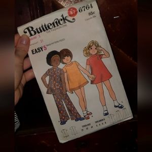 🍀3/15 70s Vintage Girl Pattern